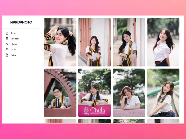 screenshot of Photography Profile