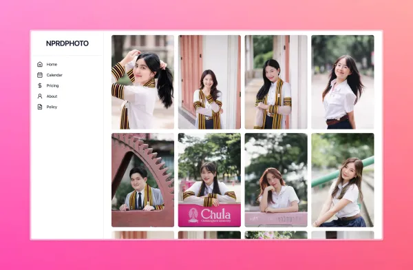 screenshot of Photography Profile